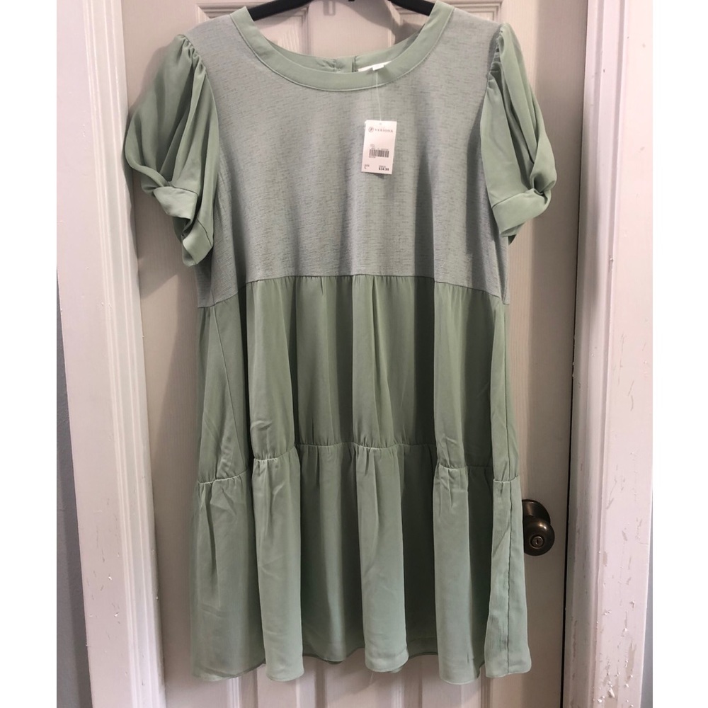 Mint Green Babydoll Dress